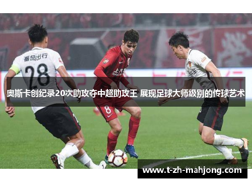 奥斯卡创纪录20次助攻夺中超助攻王 展现足球大师级别的传球艺术